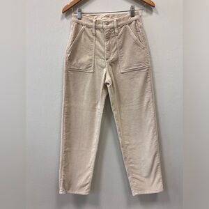 Universal Thread Beige Corduroy Vintage Straight Pants Women’s 0/25R